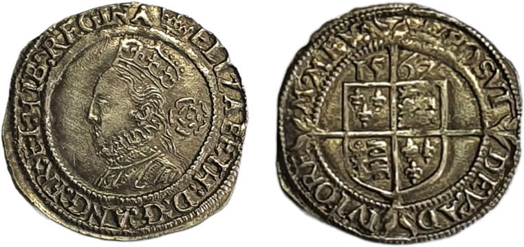 Threepence piece of Elizabeth I