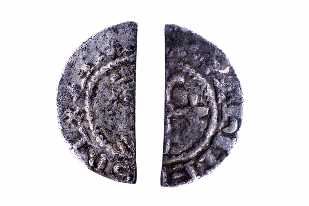 class 10 cut halfpenny of Henry I