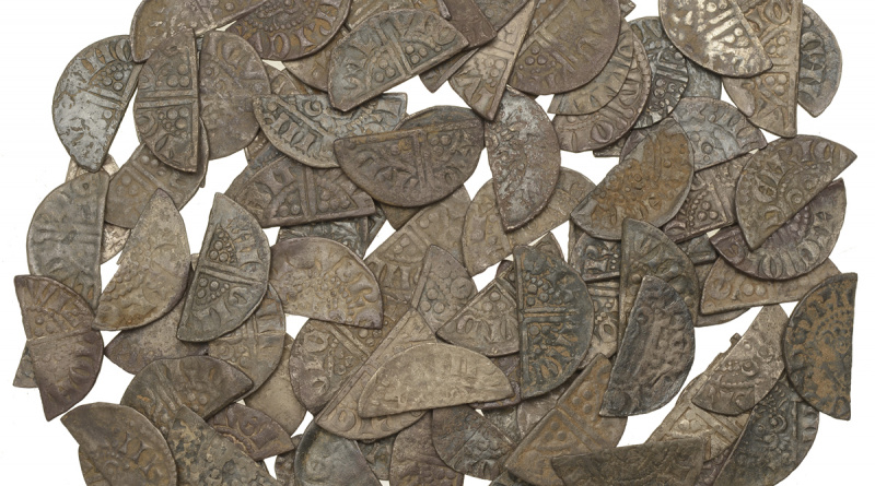 Henry III cut halfpence pieces