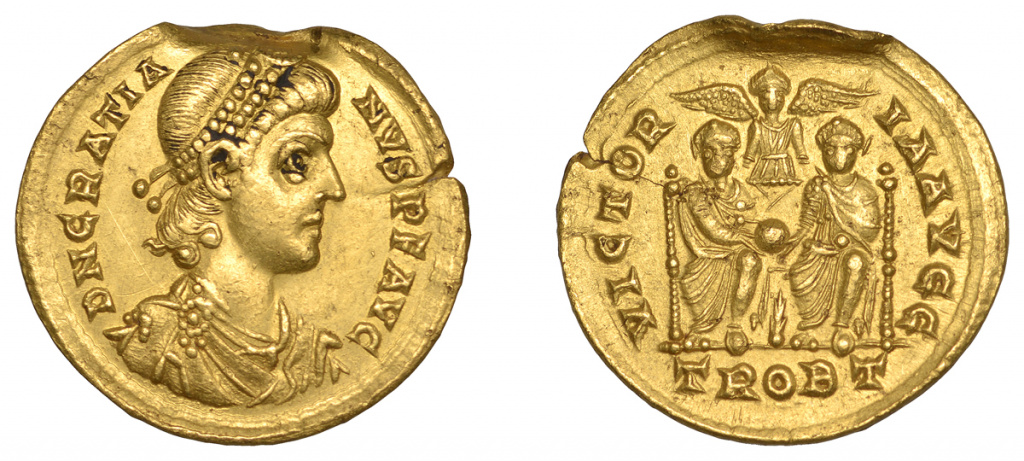 Solidus of Gratian
