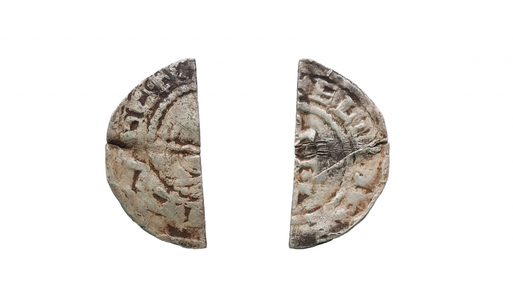 Cut halfpenny of Henry I