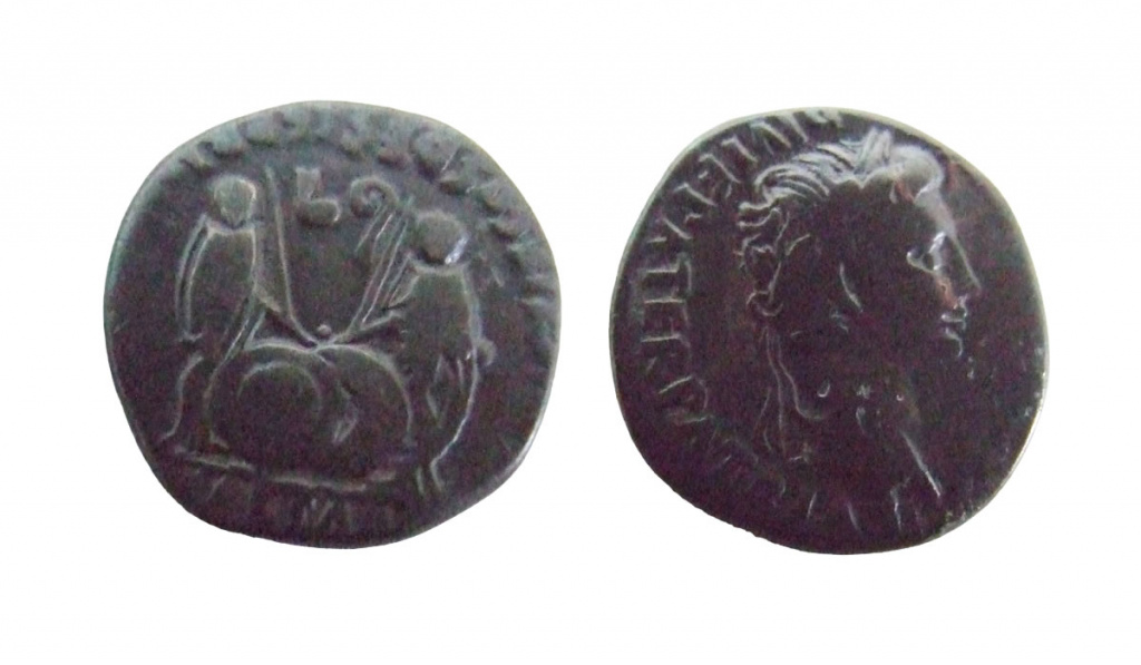 denarius of Augustus