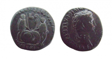 denarius of Augustus