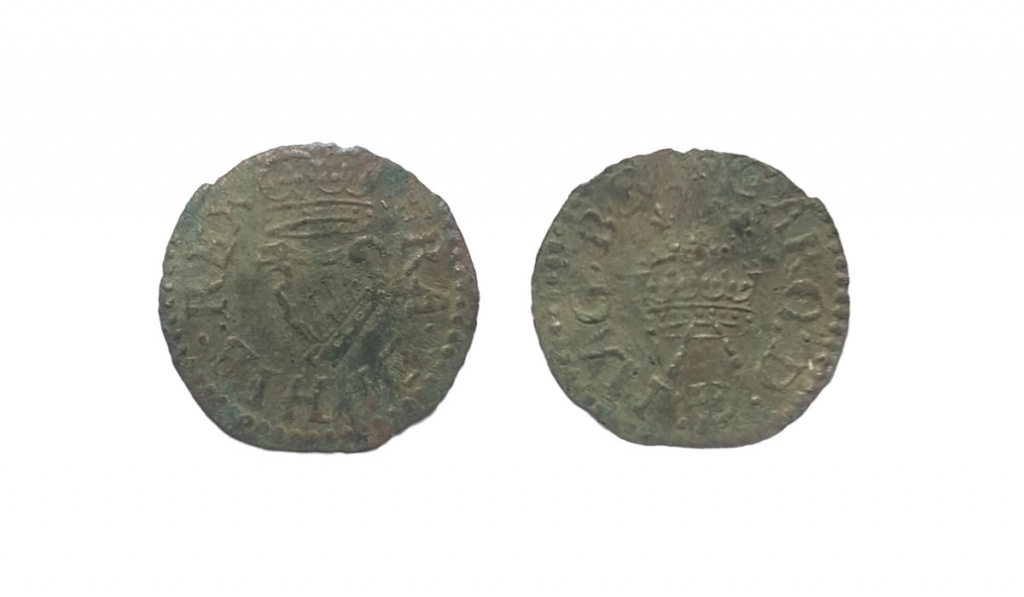 Richmond type farthing of Charles I