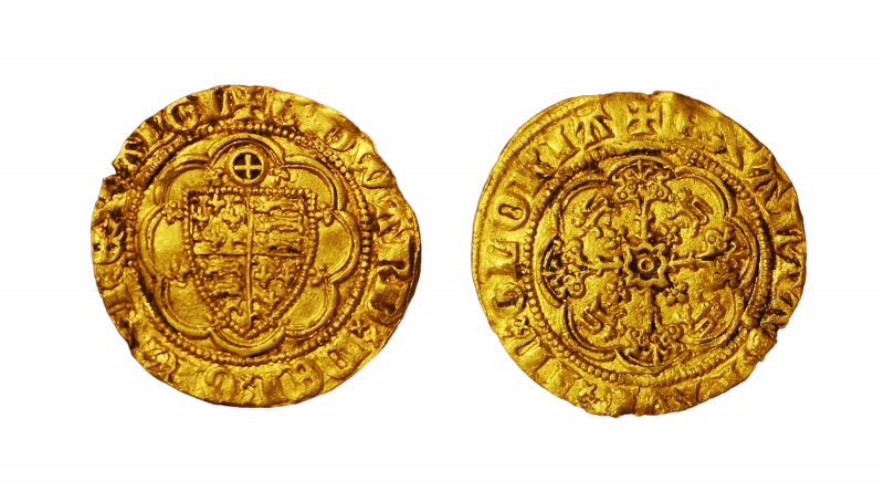 treaty period quarter noble of Edward III