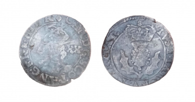 20 pence piece of Charles I