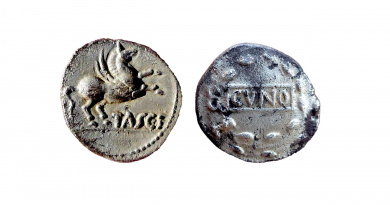 Ancient British silver unit of the Catuvellauni and Trinovantes