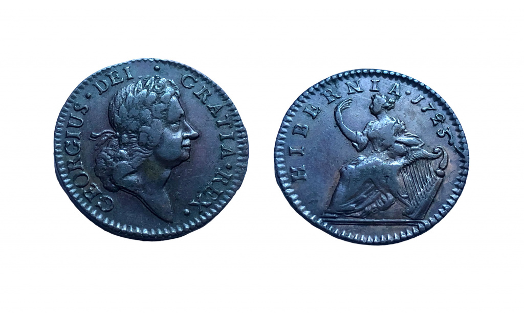 Irish farthing of George I