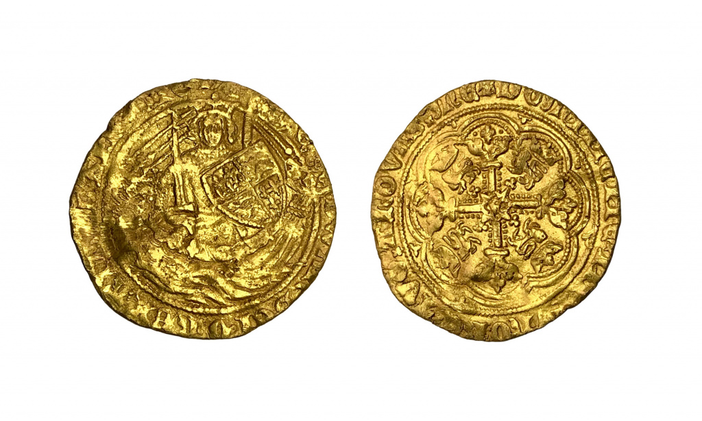 Half noble of Edward III