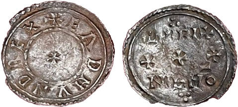 Penny of King Eadmund