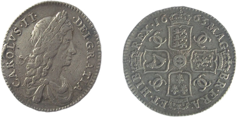 Shilling of Charles II