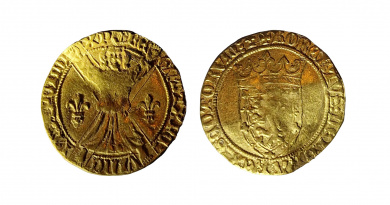 Robert III gold lion