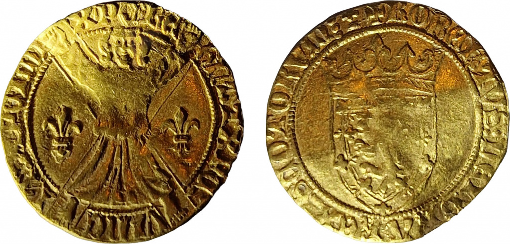 Robert III gold lion
