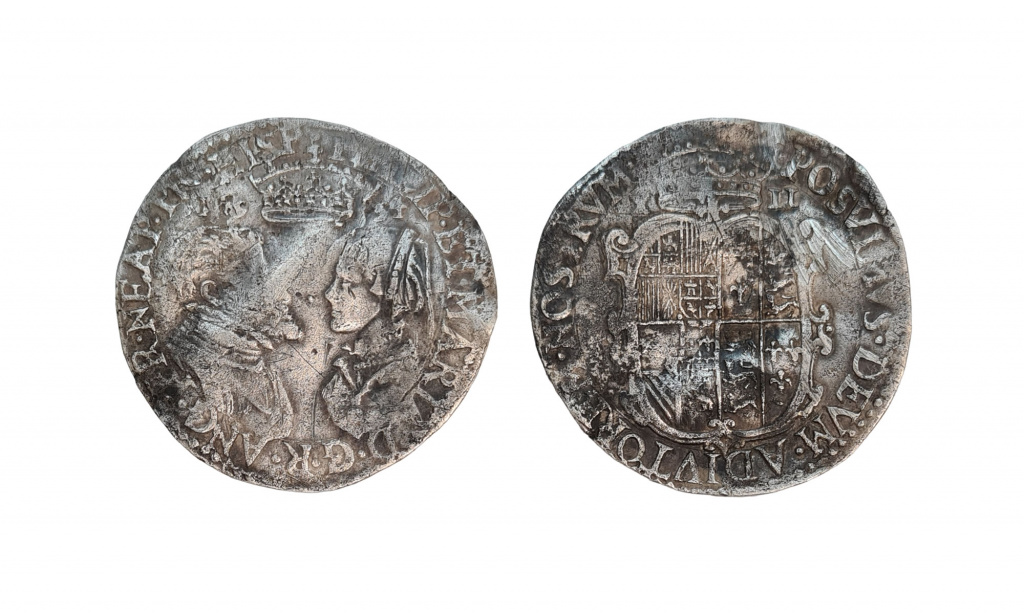 Shilling of Philip and Mary