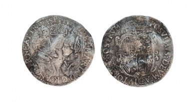 Shilling of Philip and Mary