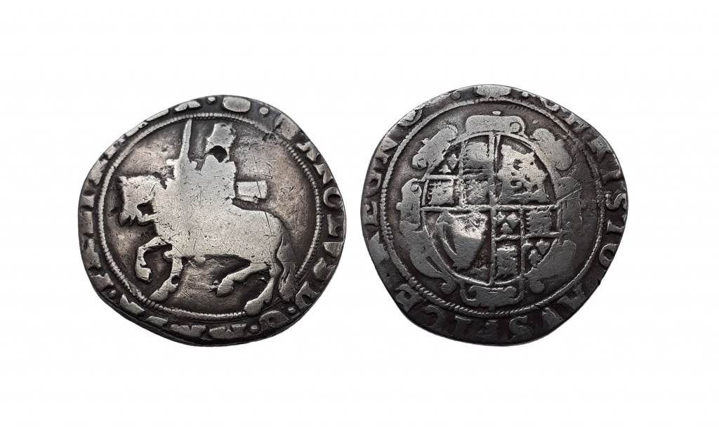 Type 3a1 halfcrown of Charles I