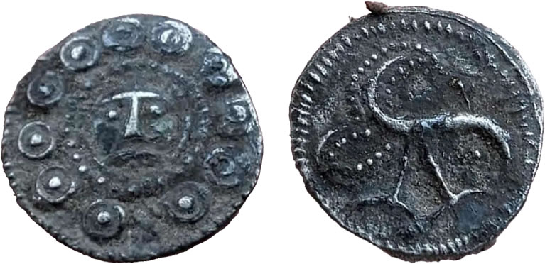 Anglo-Saxon sceatta of series H