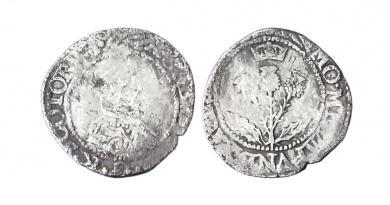 30 pence piece of James VI of Scotland