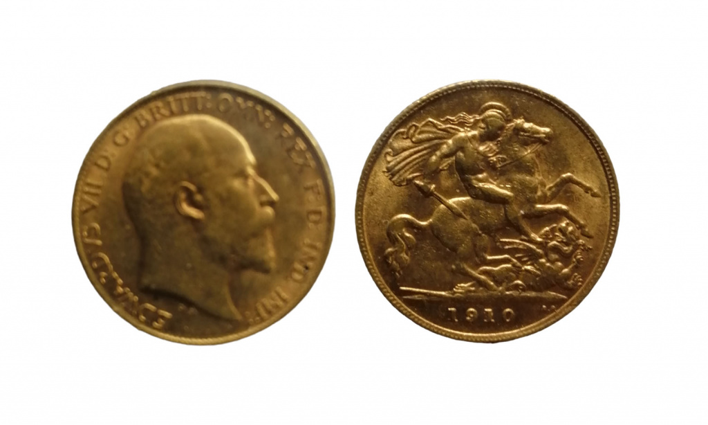 Half sovereign of Edward VII