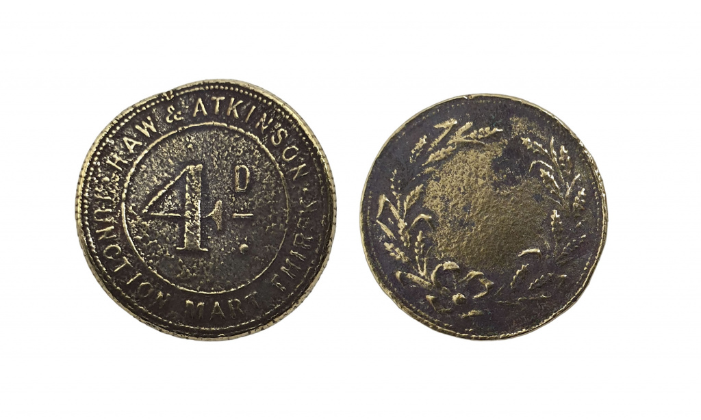 Token of Haw & Atkinson of Thirsk