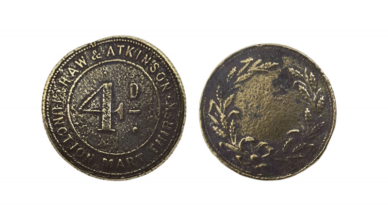 Token of Haw & Atkinson of Thirsk