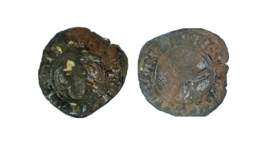Crux Pellet coin of James III