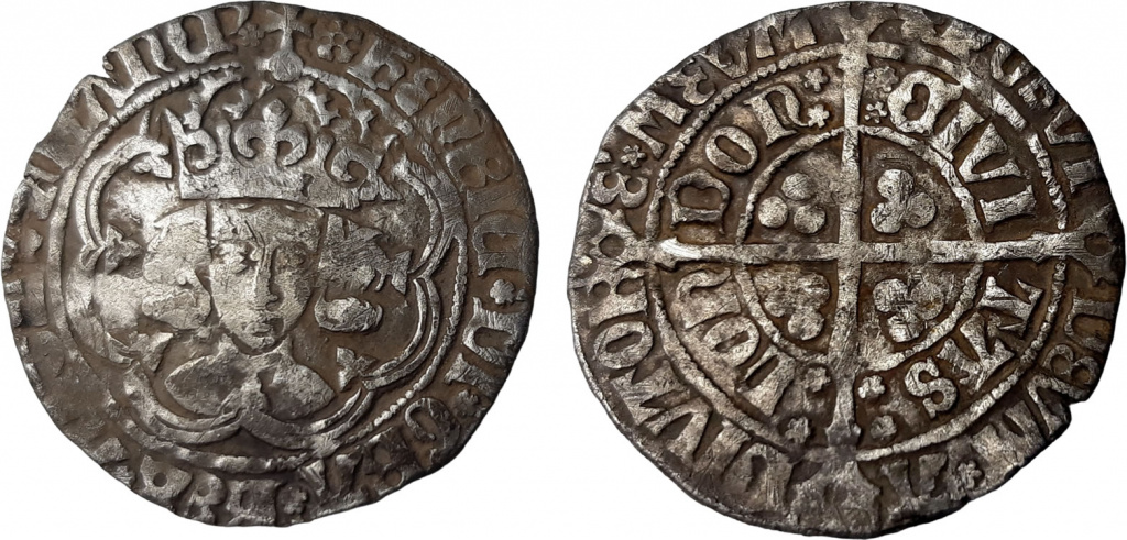 Type IIIa groat of Henry VII