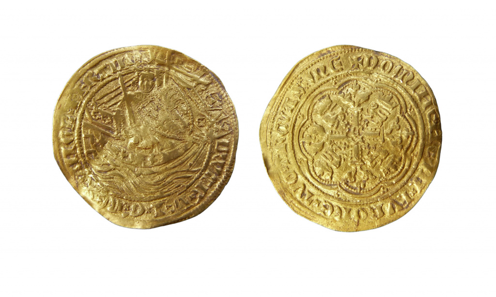 Half noble of Edward III