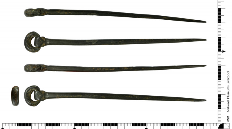 Anglo-Saxon ringed pin