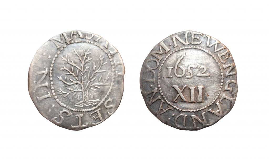 Massachusetts Oak Tree Shilling