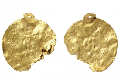 roman gold ear ring