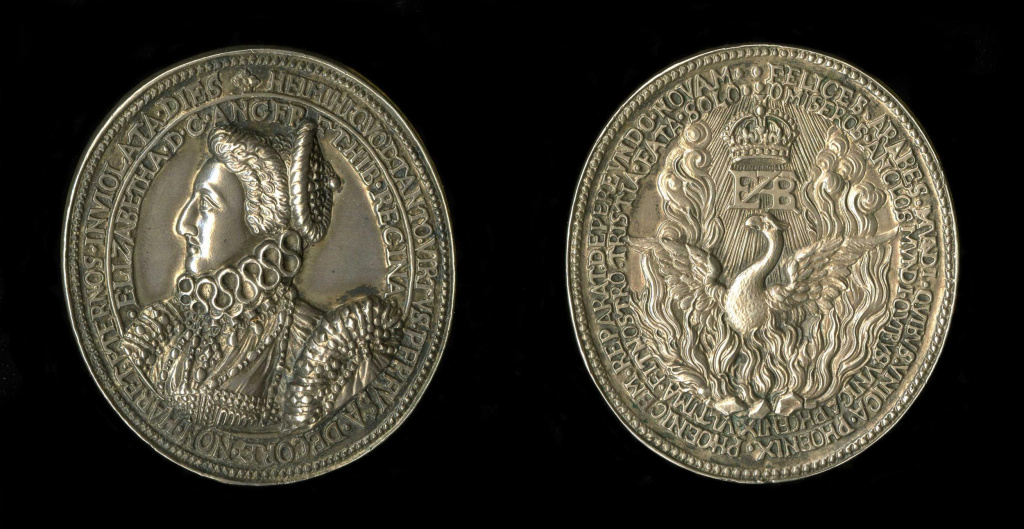 Elizabeth I medal 1574