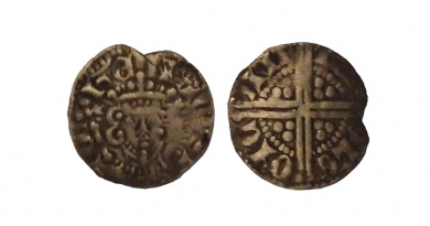voided long cross penny of Henry III