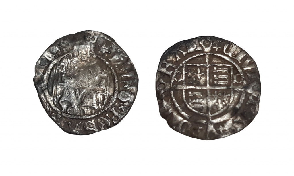 Sovereign type penny of Henry VIII