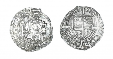 Sovereign type penny of Henry VII