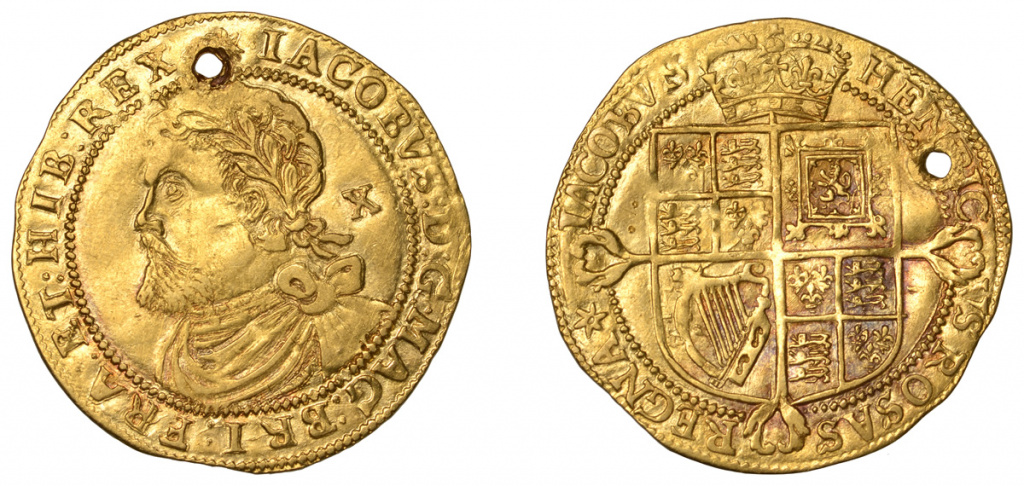 James I Half-Laurel