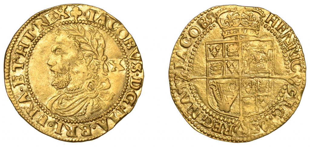James I Half-Laurel