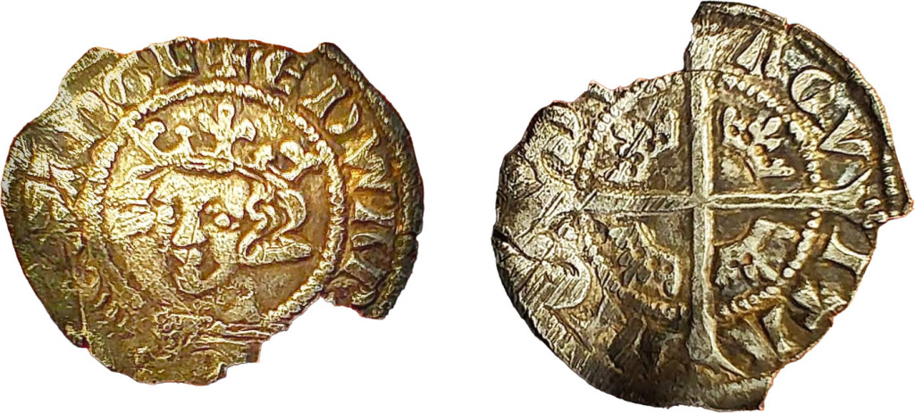 Anglo-Gallic silver sterling of Edward III
