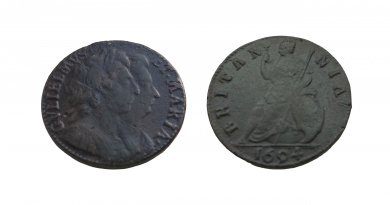 Farthing of William and Mary