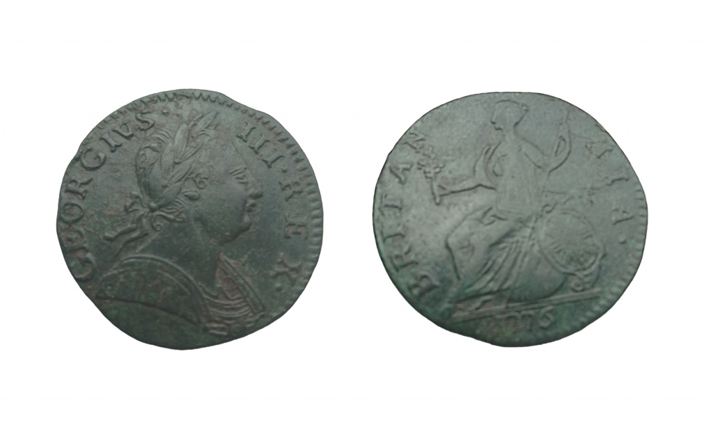George III halfpenny