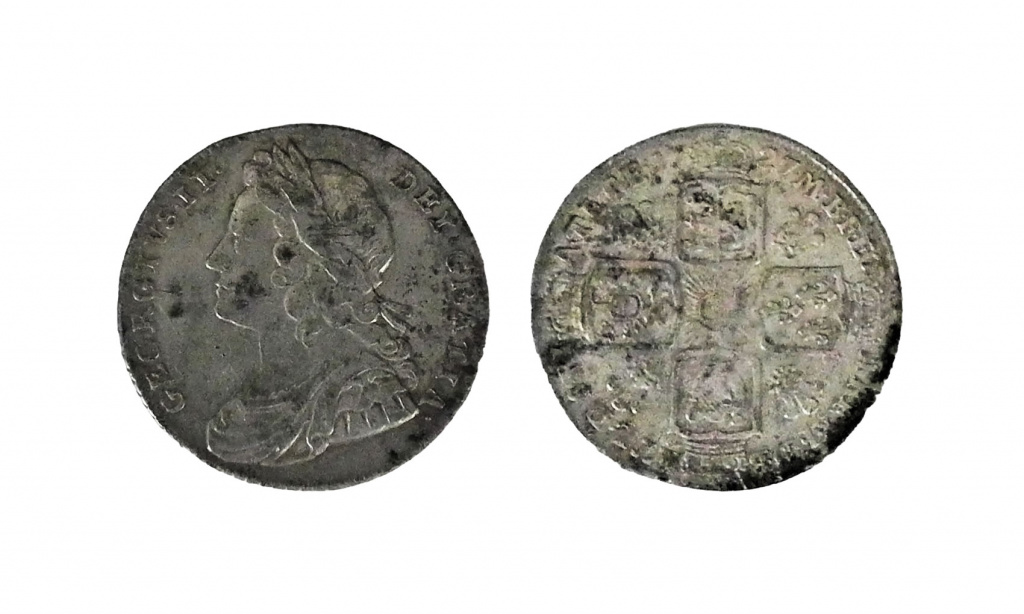 shilling of George II