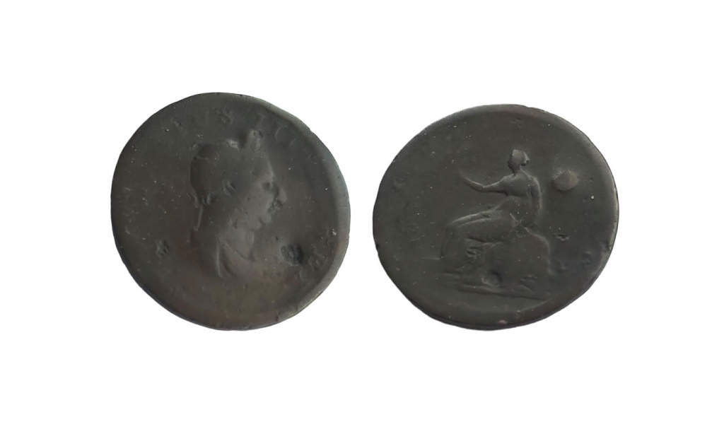 Halfpenny of George III