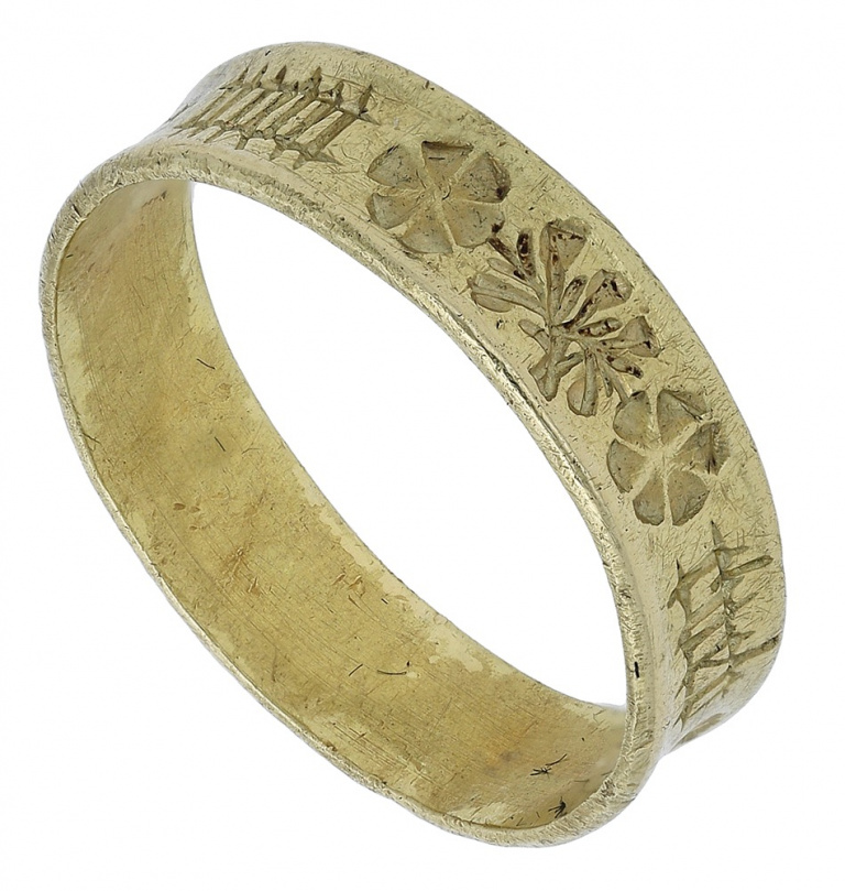 15th century posy ring