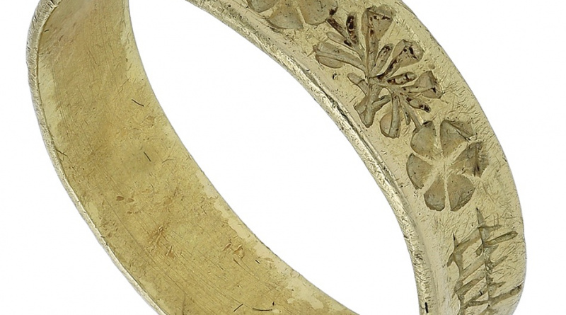 15th century posy ring