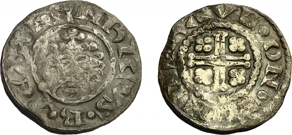 Voided short cross penny of Henry II
