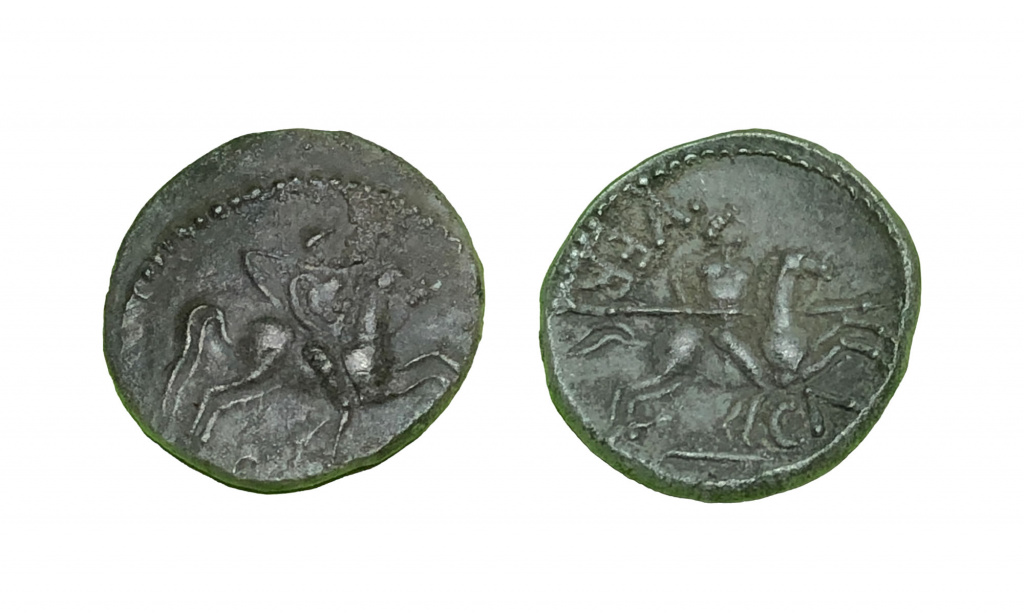 Stater of the Regni and Atrebates, Verica Cavalry Duo type