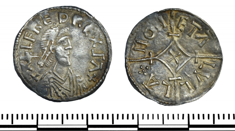 Alfred the Great penny "Cross and Lozenge" type