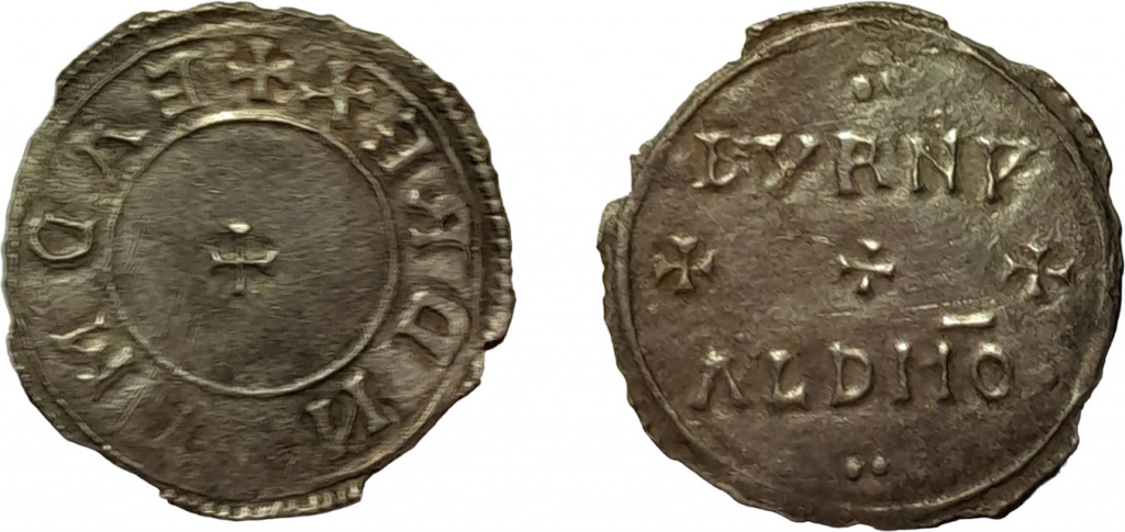 Two-line type penny of Eadmund
