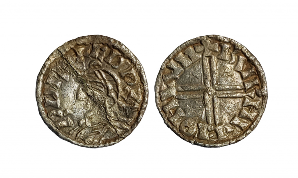 Small flan type penny of Edward the Confessor