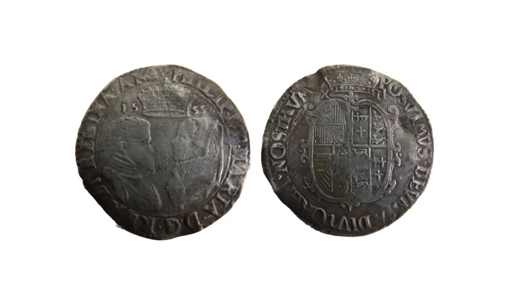 Shilling of Philip and Mary